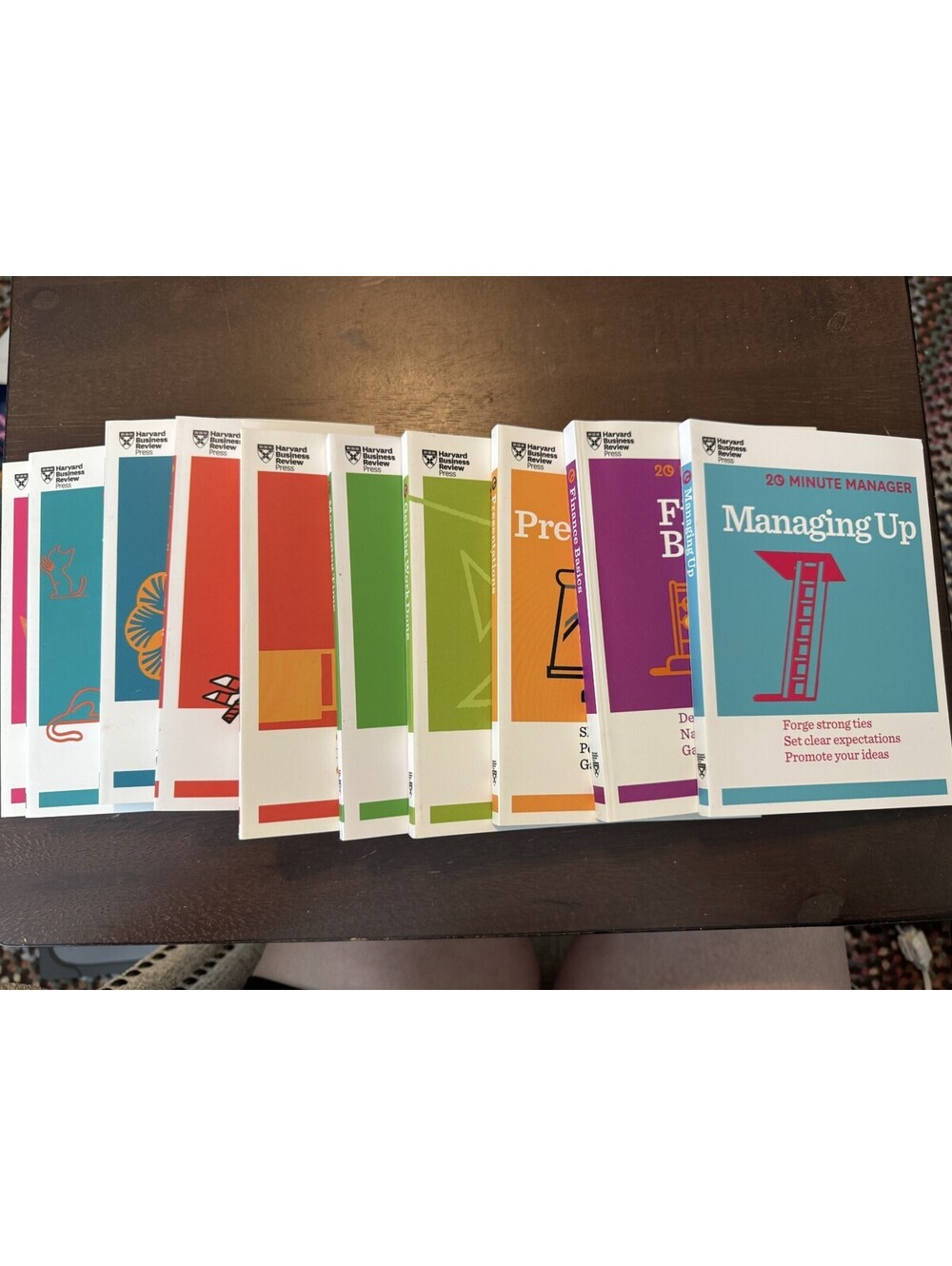 Harvard Business Review 20 Minute Manager Boxed Set 10 Books Like New Condition - Picture 7 of 7